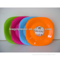 Set of 2 plastic square plates 7.5 inch TG20265-2PK